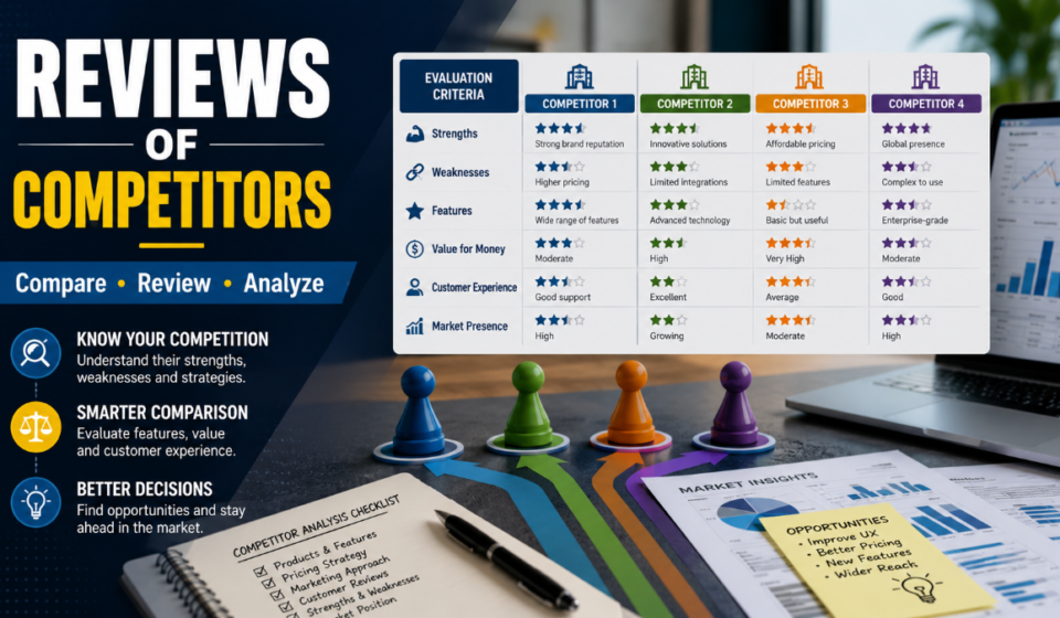 Reviews of Competitors