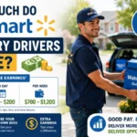 how much do walmart delivery drivers make