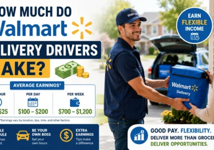 how much do walmart delivery drivers make