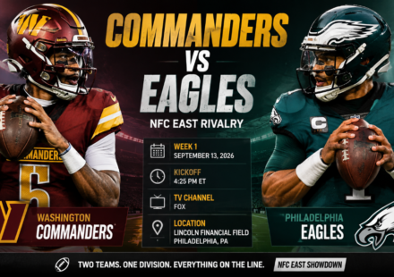 Commanders vs Eagles
