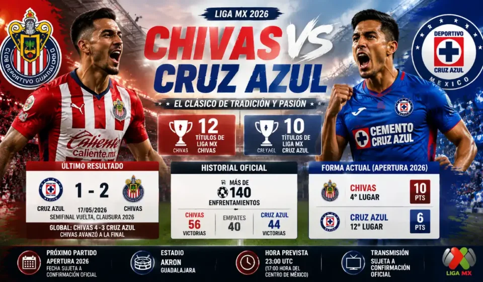 chivas vs cruz azul