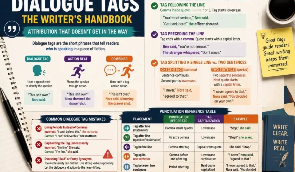 dialogue tags